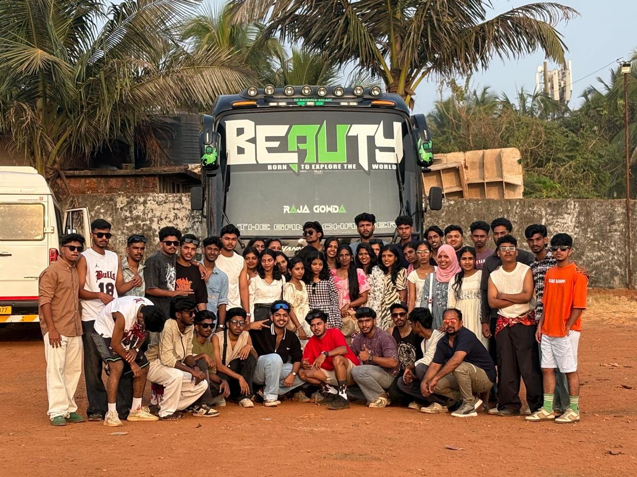 Beauty Holidays coach on the highway